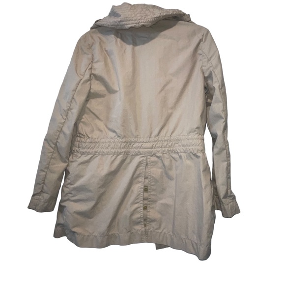 Women’s Tommy Hilfiger Field Jacket Drawstring Waist Long Coat Size Small - Picture 3 of 10